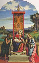 CIMA da Conegliano - The Madonna and Child